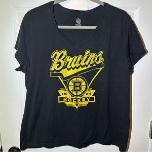 EUC NHL Boston Bruins Woman’s Top